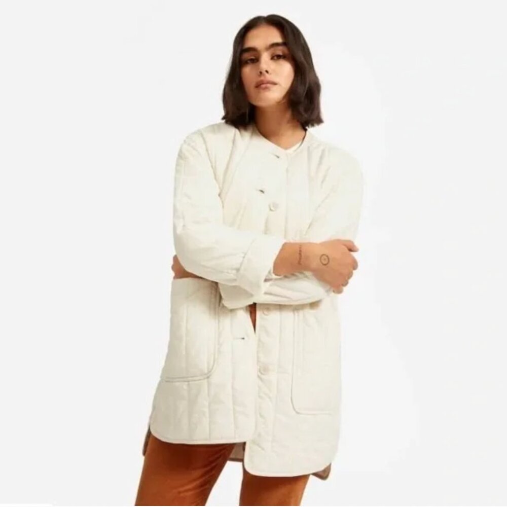 Everlane Quilted Cotton Liner Jacket